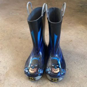 Boys size 12 Batman Rain Boots